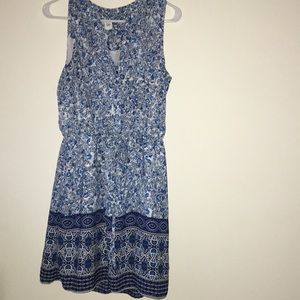 Gap dress. Size small. Blue floral pattern